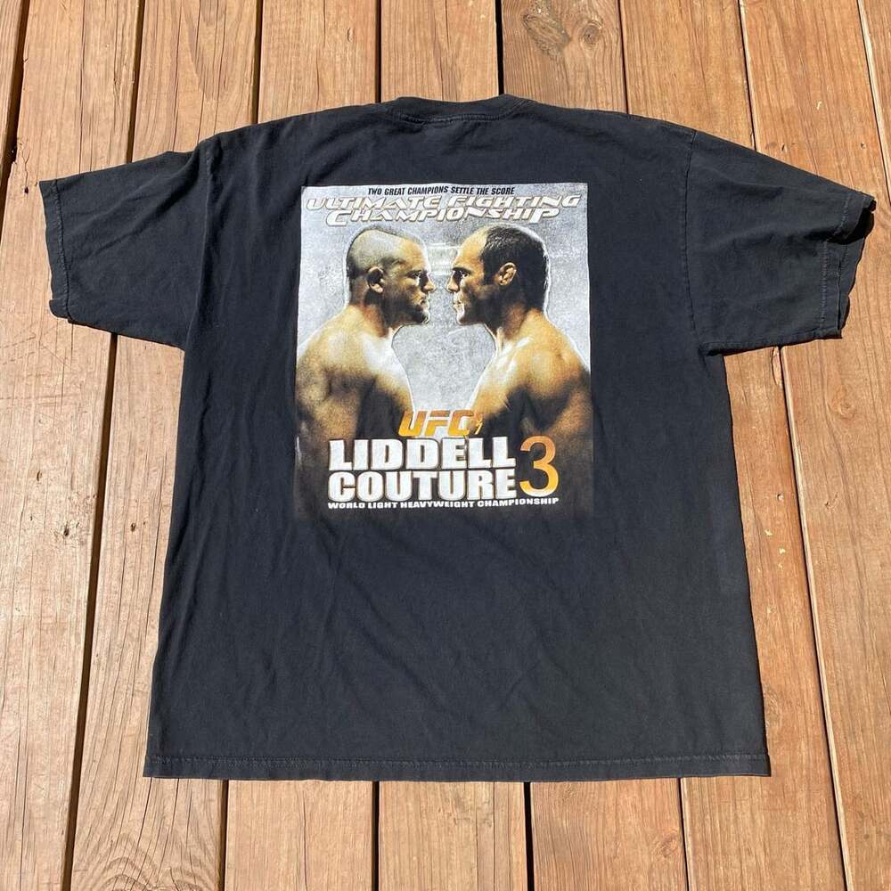 Tennessee River UFC 57 Liddell Couture 3 T-Shirt Size XL Black